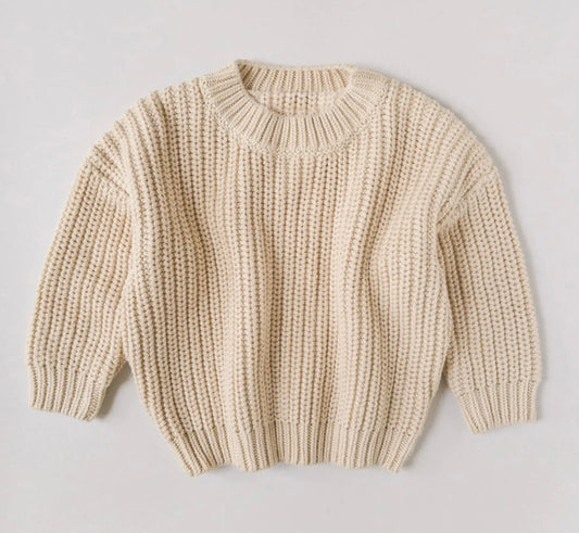 Chunky Knit Sweater CREMA
